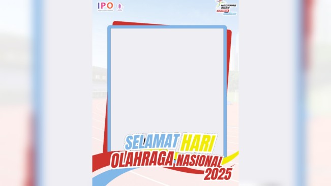 Twibbon Hari Olahraga Nasional. [Twibbonize]